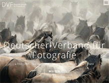 Tablet Screenshot of dvf-fotografie.de